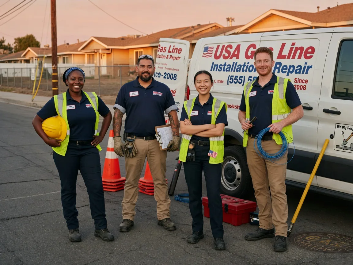 Gas Line Installation company in Slatedale, PA